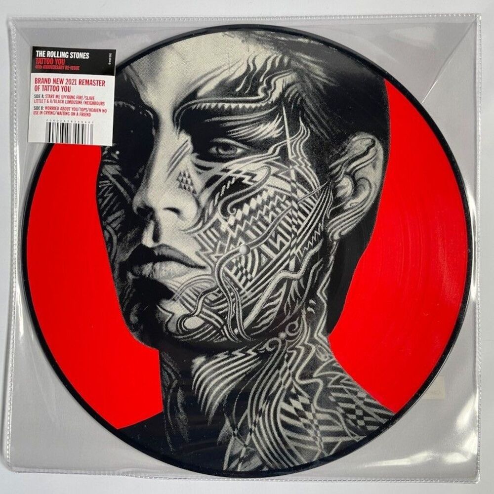 Rolling Stones – Tattoo You – Picture Disc Vinyl Record, Polydor, 2021 NEW